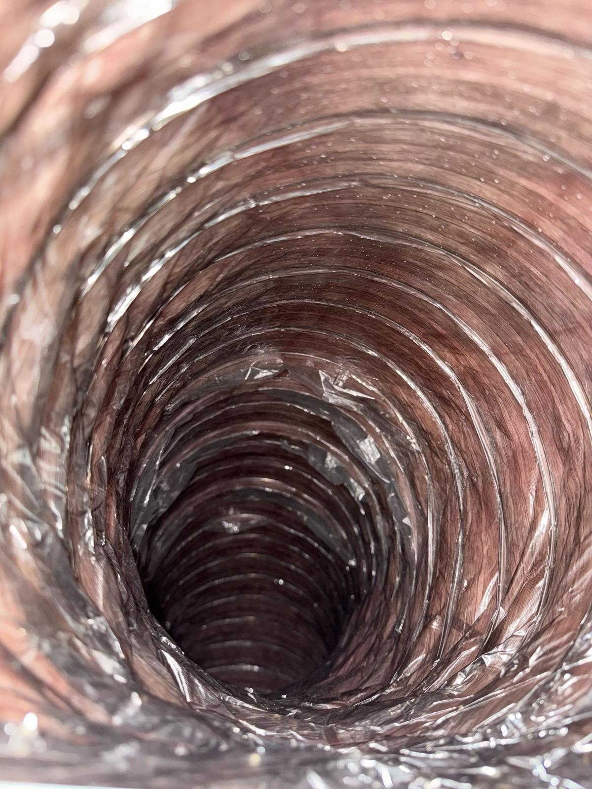 Conduit après nettoyage