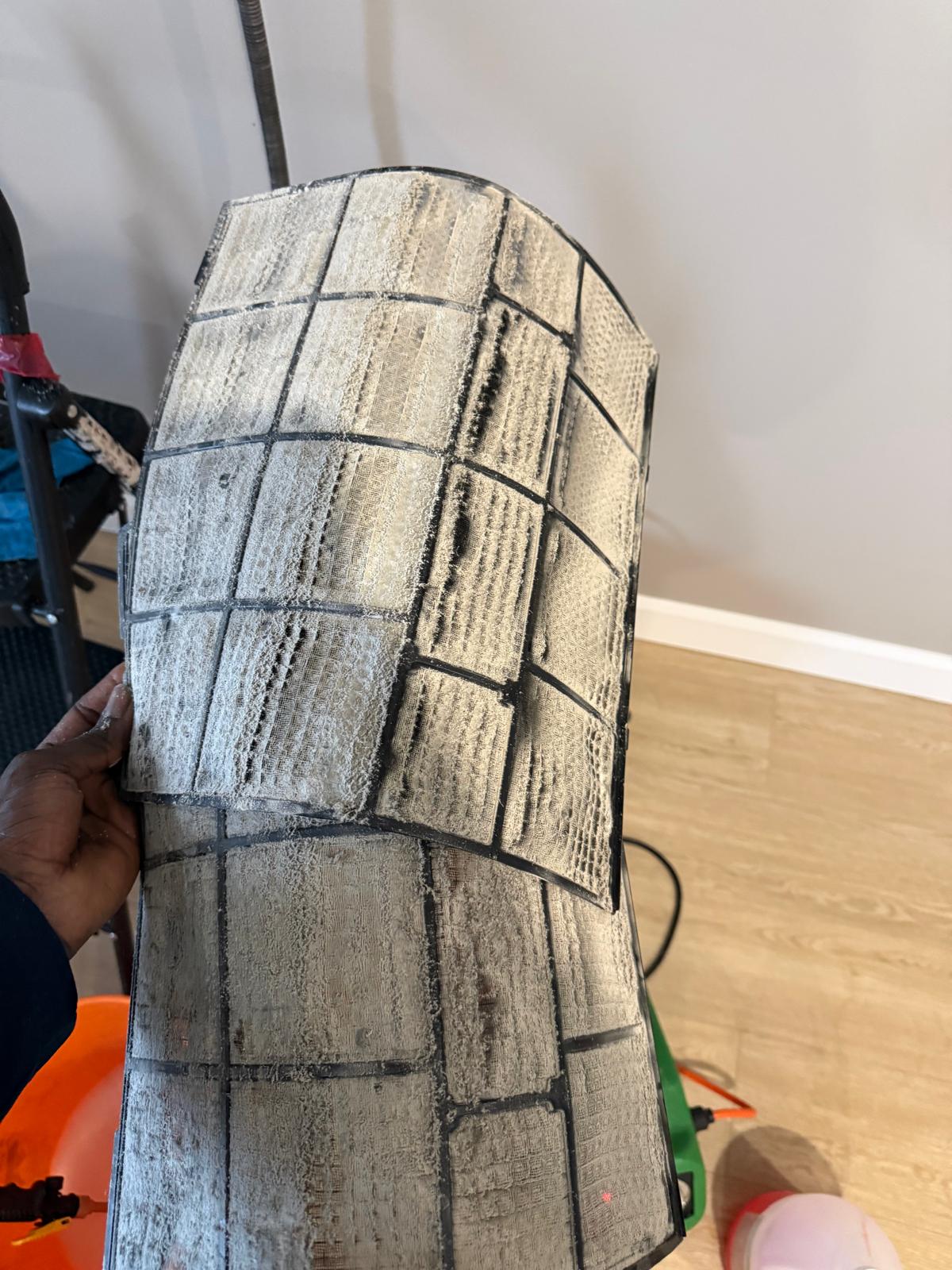 Filtre avant nettoyage